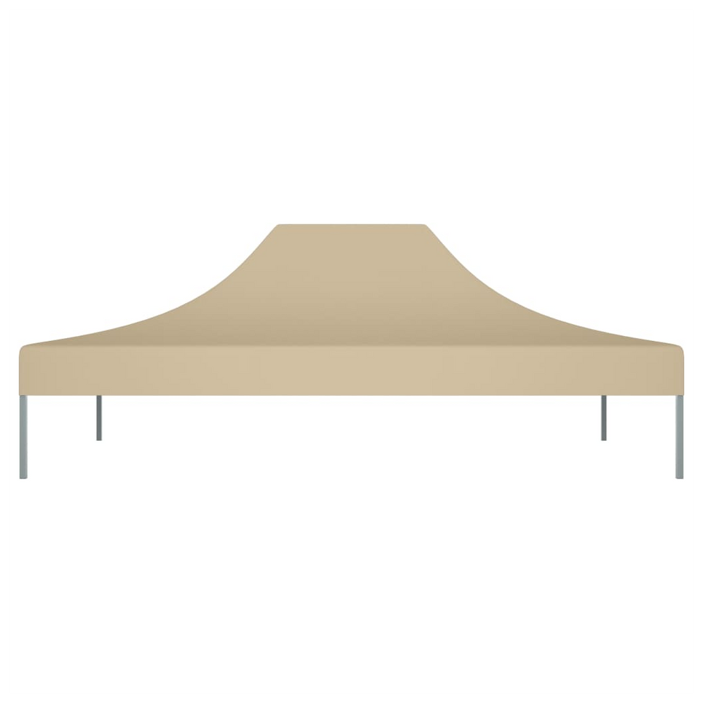 vidaXL Party Tent Roof 4.5x3 m Beige 270 g/m² - anydaydirect