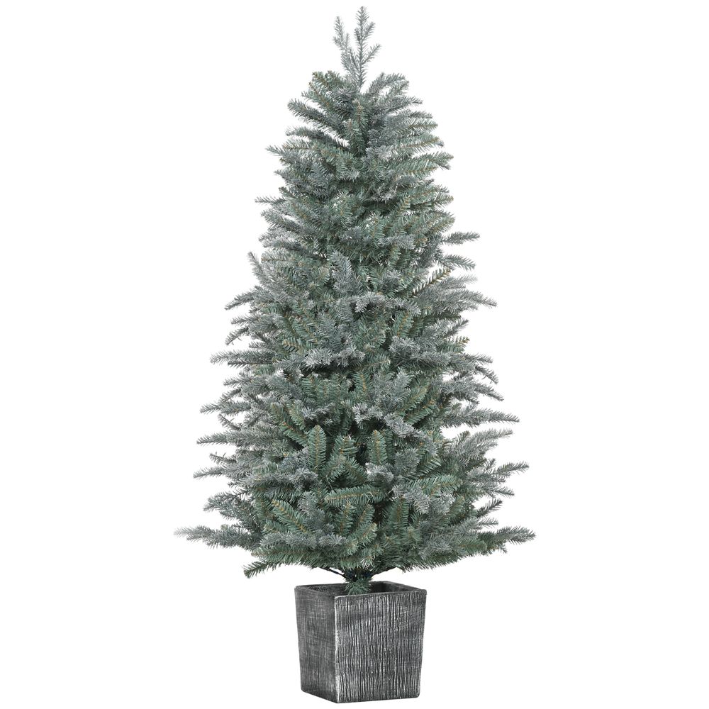 5ft Artificial Christmas Tree Xmas Decoration  Pot Stand and 1140 Tips HOMCOM - anydaydirect