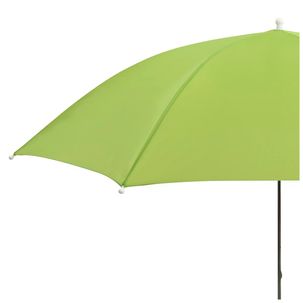 vidaXL Camping Chair Parasols 2 pcs Green 105 cm - anydaydirect