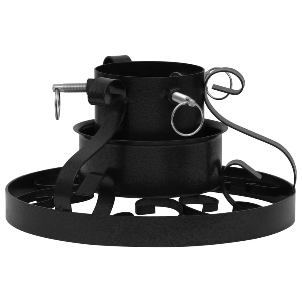 Christmas Tree Stand Black 29x29x15.5 cm - anydaydirect