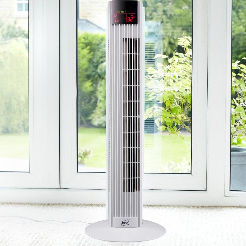 36” Free Standing 3 Speed Tower Fan with Remote Control - anydaydirect