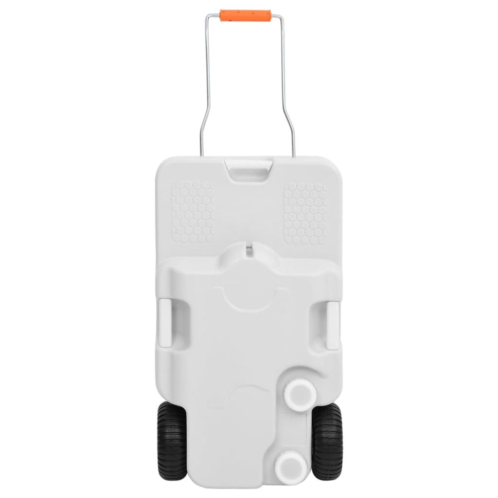 Wheeled Water Tank for Camping 30 L Grey - anydaydirect