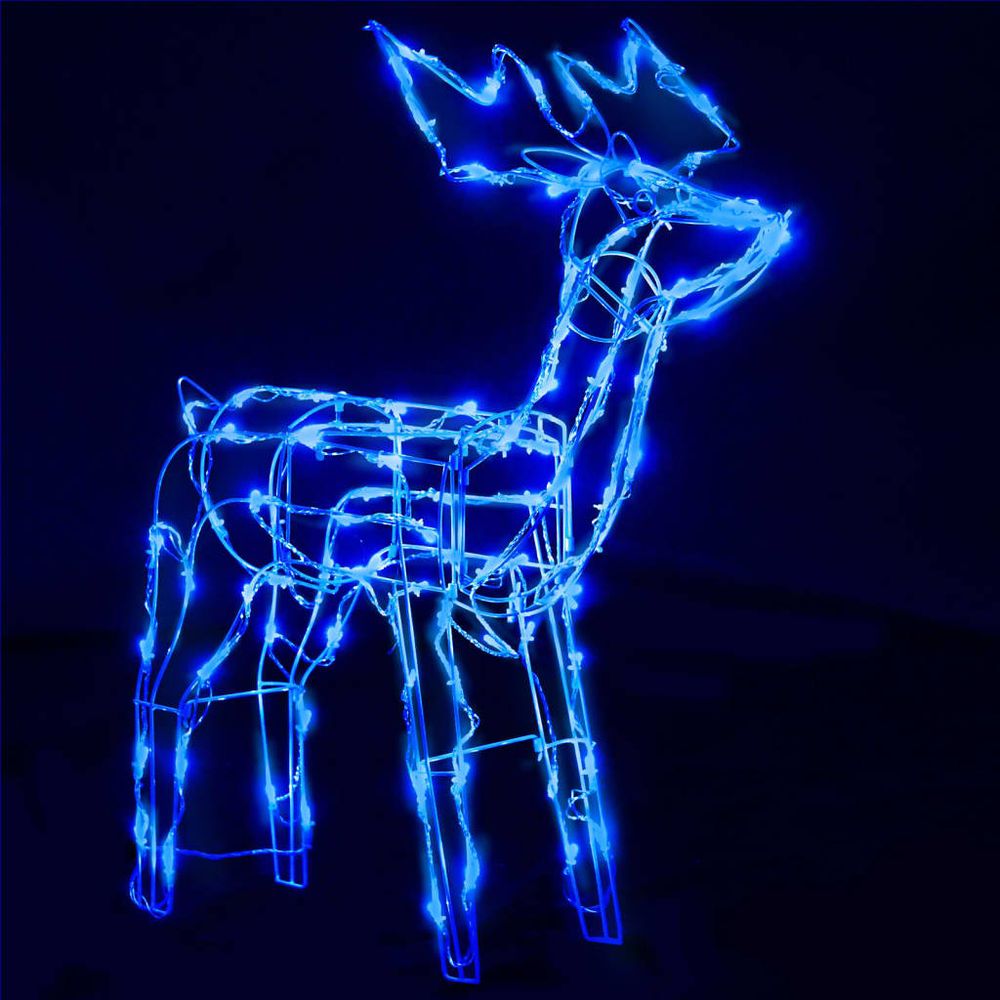 3 Piece Christmas Light Display Reindeers 229 LEDs - anydaydirect