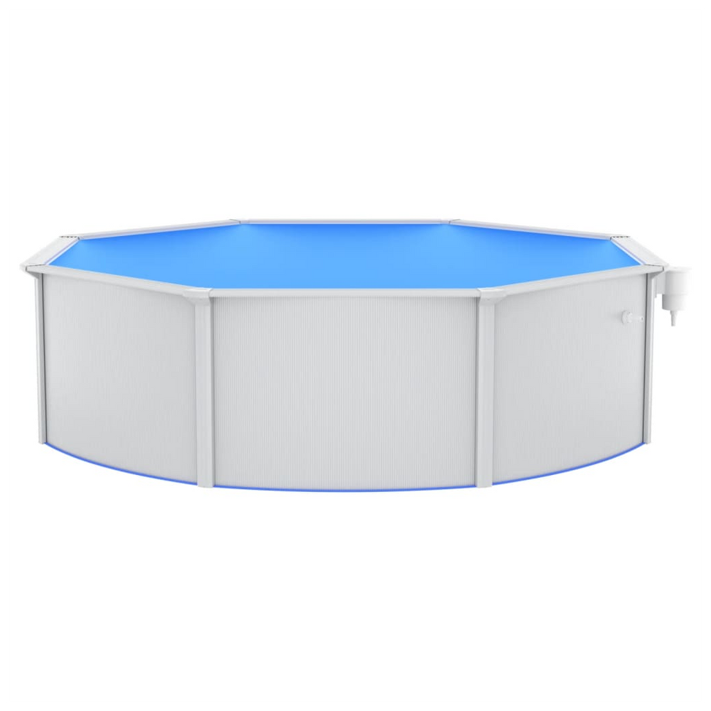 Swimming Pool with Safety Ladder 460x120 cm - anydaydirect