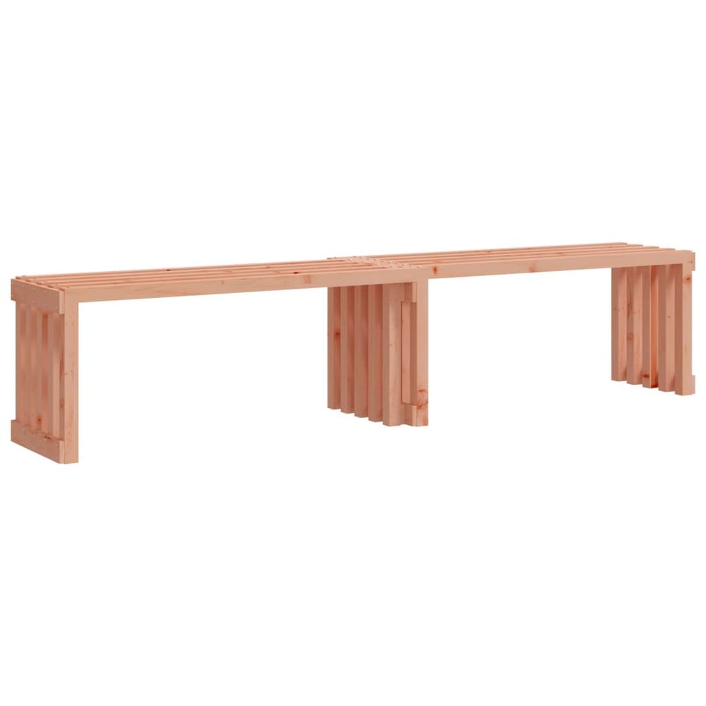 vidaXL Garden Bench Extendable 212.5x40.5x45 cm Solid Wood Douglas - anydaydirect