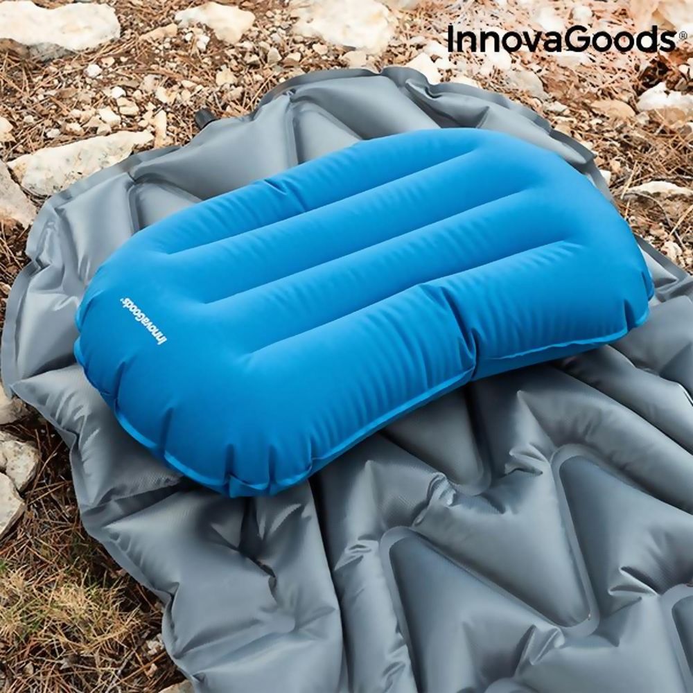 Ultralight Sleeping Pad & Pillow Inflatble Camping Outdoors Night Travel - anydaydirect
