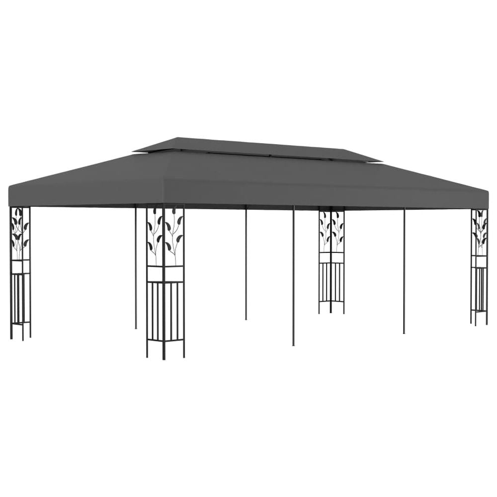 Gazebo 3x6 m Anthracite - anydaydirect