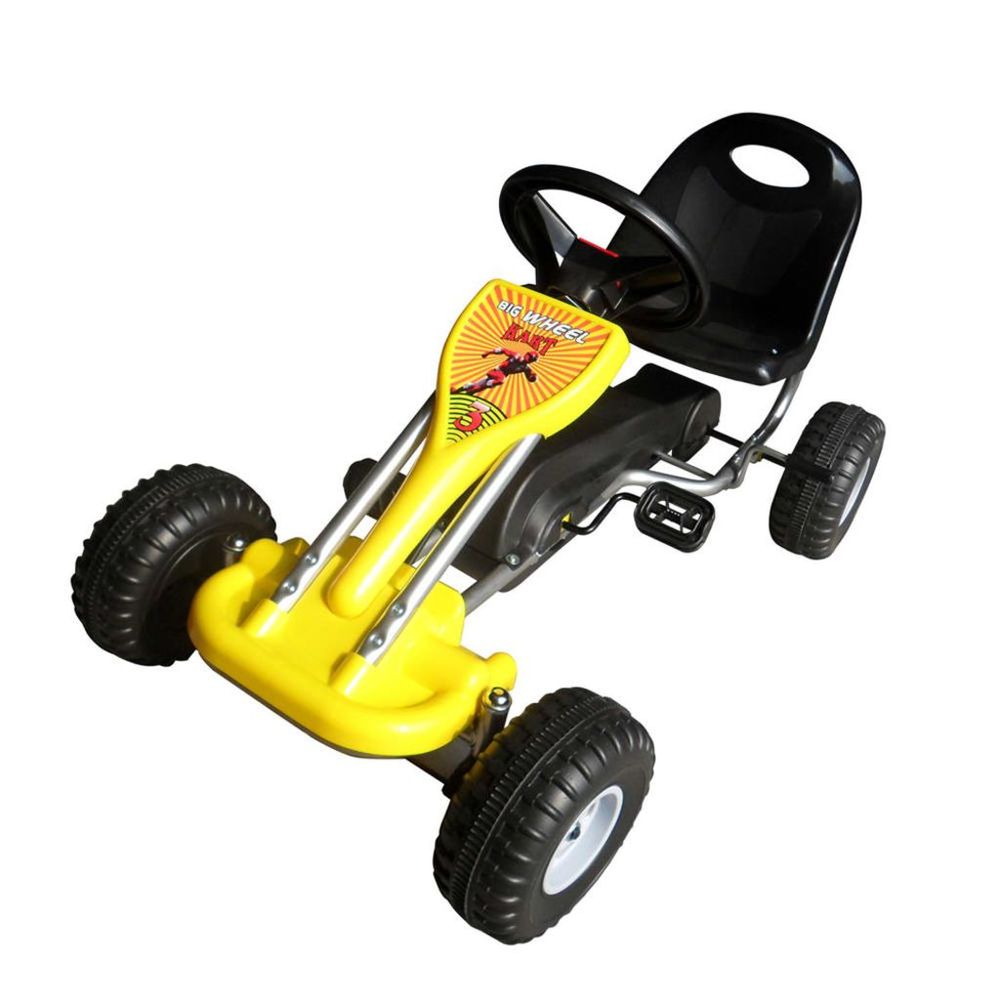Kids Pedal Go Kart Switchable freewheel - anydaydirect