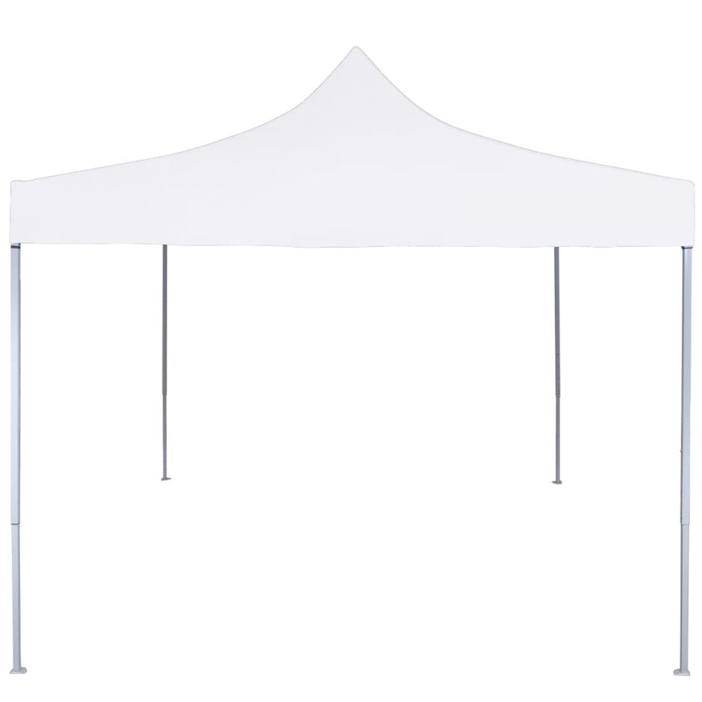 Professional Folding Party Tent 3x3 m Steel White - anydaydirect