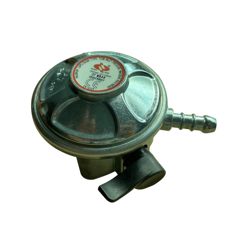 UK Propane Gas Regulator Standard Clip On & Hose for Gas Fire Pits - anydaydirect