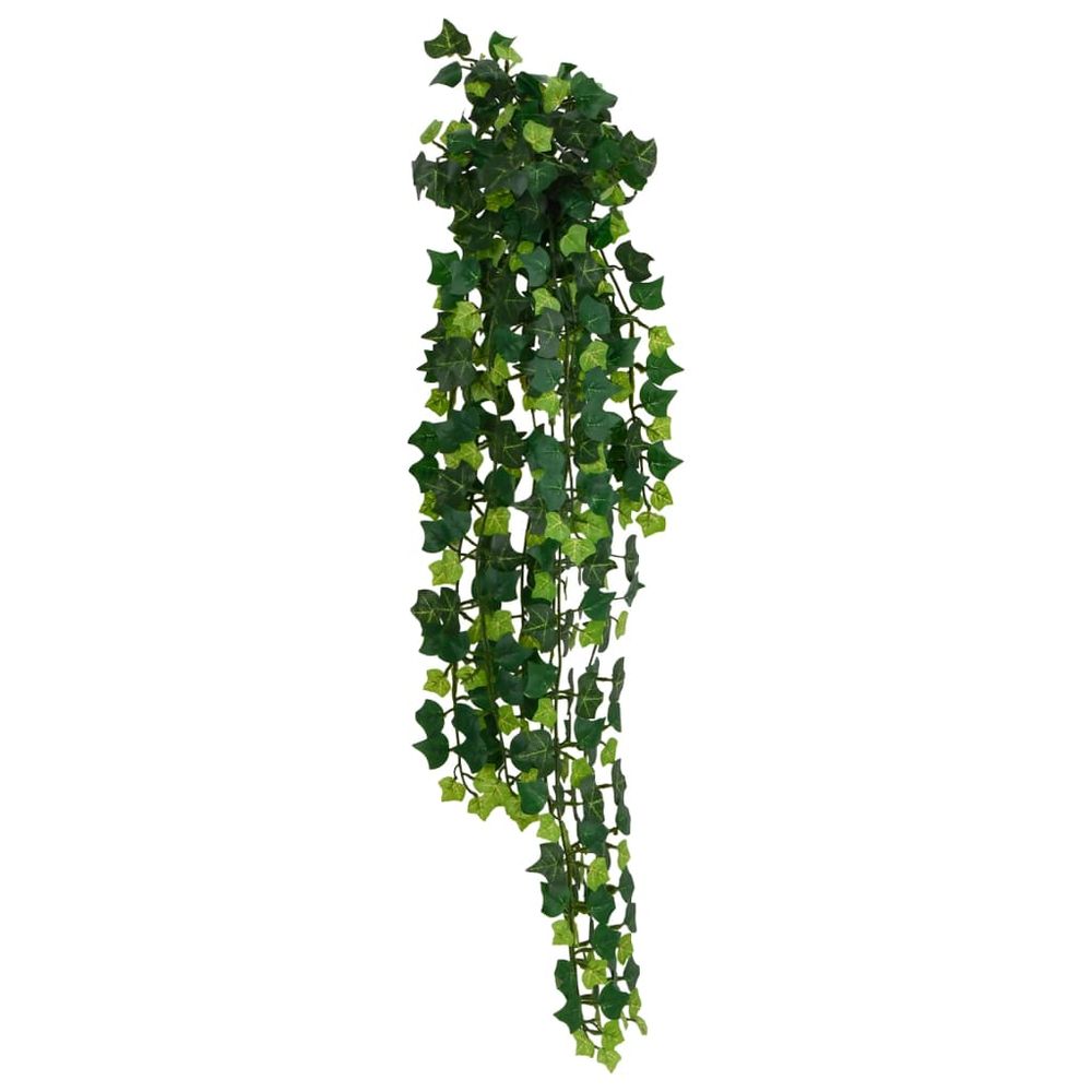 vidaXL Artificial Hanging Plants 12 pcs 339 Leaves 90 cm Green - anydaydirect