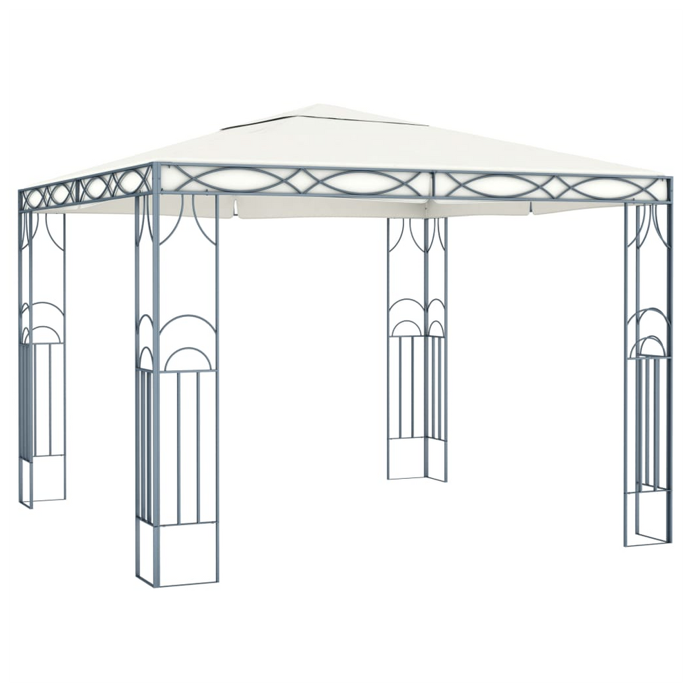 Gazebo 300x300 cm Cream - anydaydirect