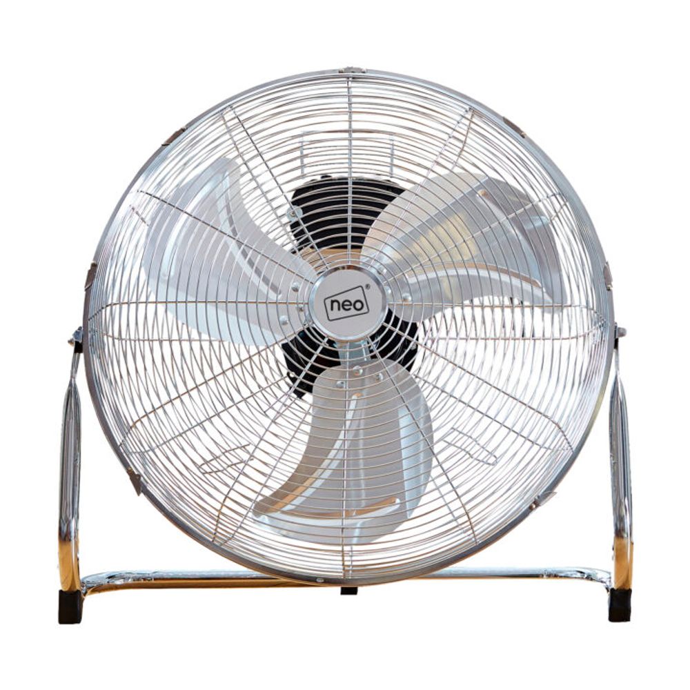 Neo High Velocity Chrome Metal Floor Freestanding Fan � 20 Inch - anydaydirect