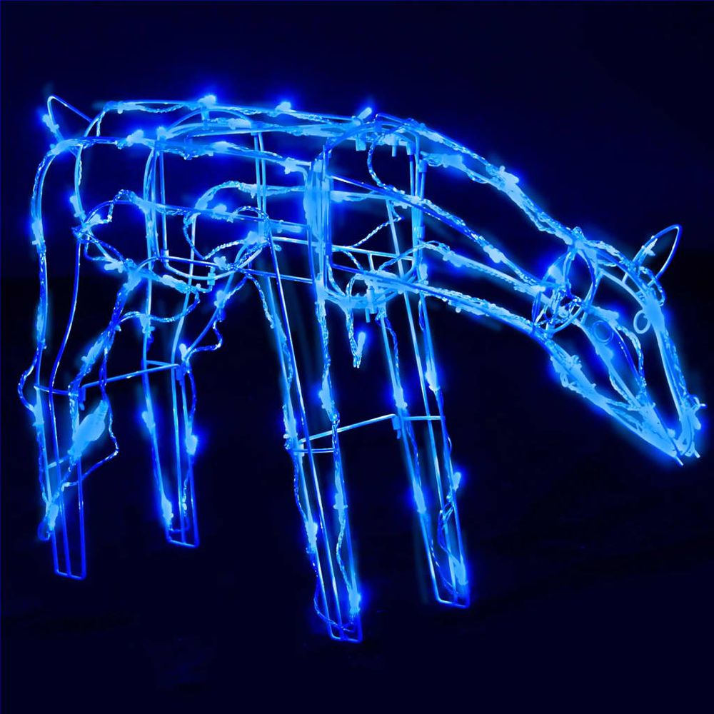 3 Piece Christmas Light Display Reindeers 229 LEDs - anydaydirect