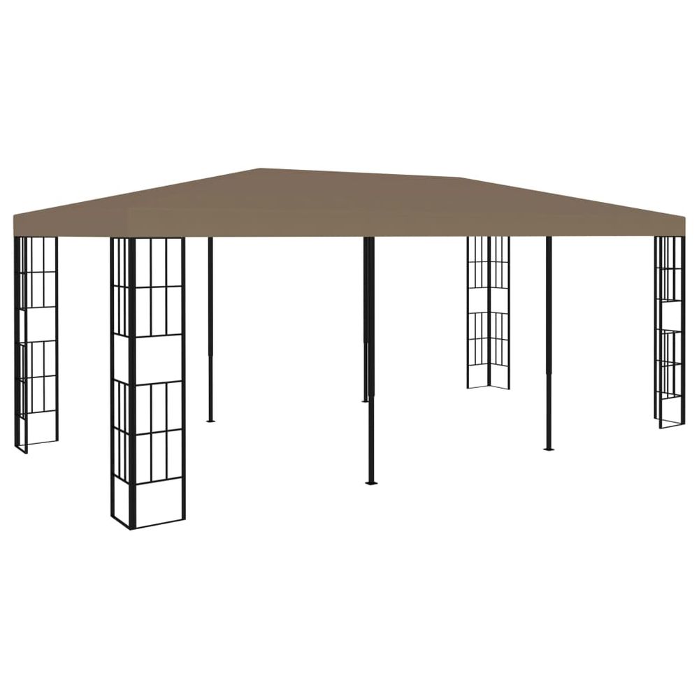 Gazebo 3x3 m Cream - anydaydirect