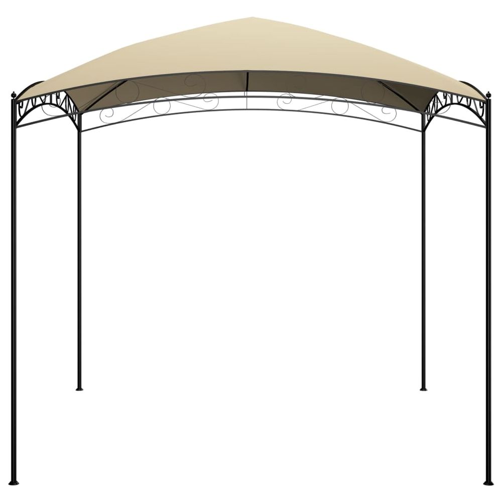 Gazebo 3x3x2.65m to 3x4x2.65m in Taupe, Anthracite & Cream 180 g/m² - anydaydirect