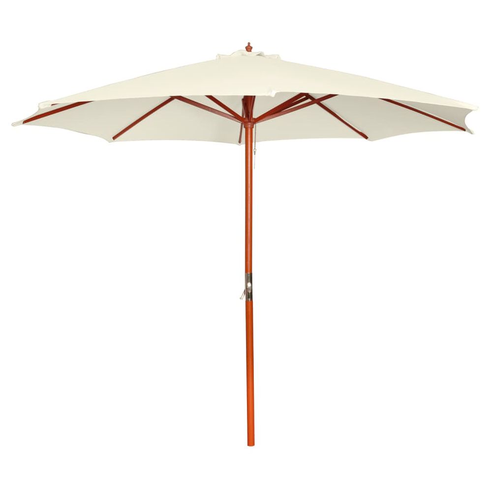 Patio Terrace Garden Parasol  258 cm - anydaydirect