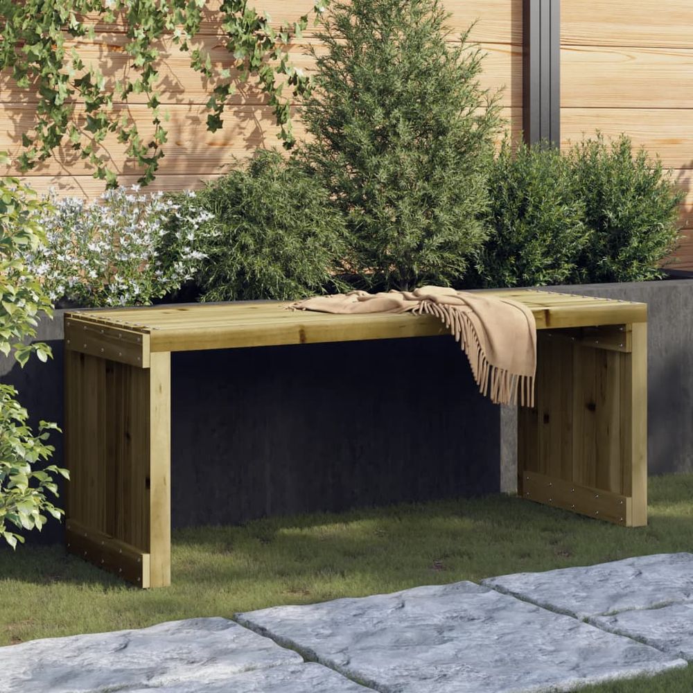 vidaXL Garden Table Extendable 212.5x40.5x45 cm Impregnated Wood Pine - anydaydirect