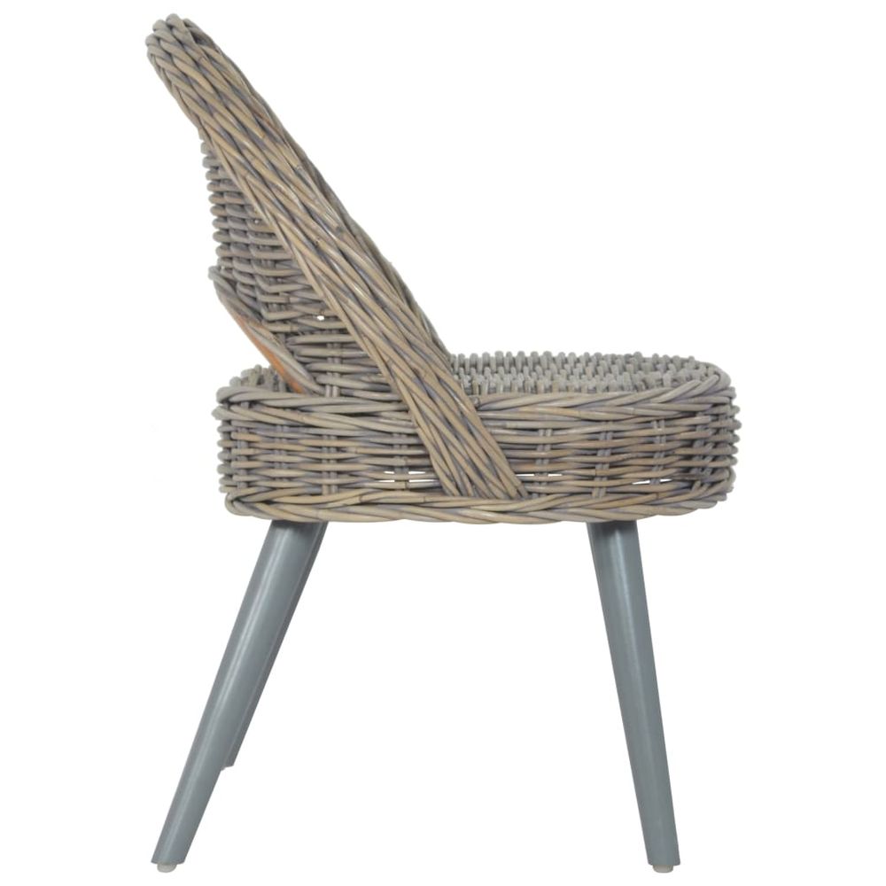 Rattan Chair Kubu Grey - anydaydirect