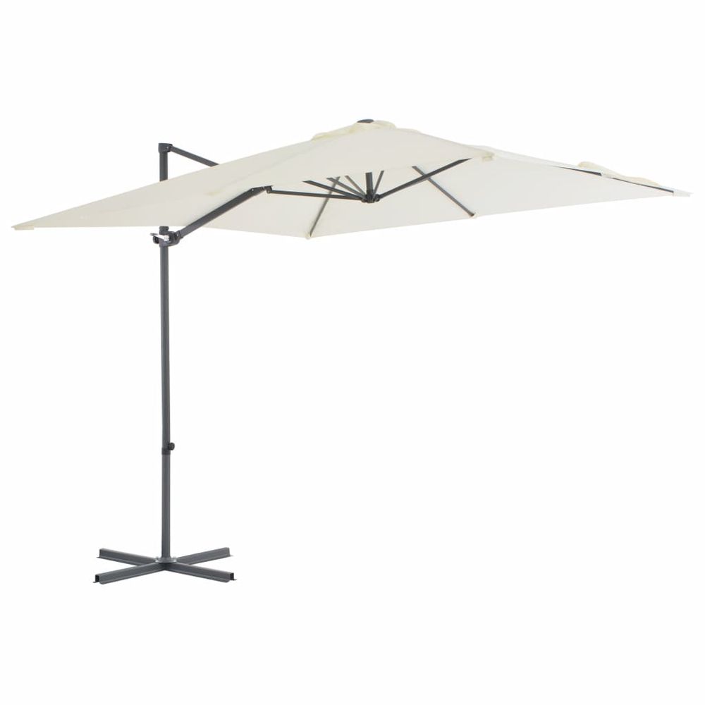 Cantilever Umbrella with Steel Pole - anydaydirect