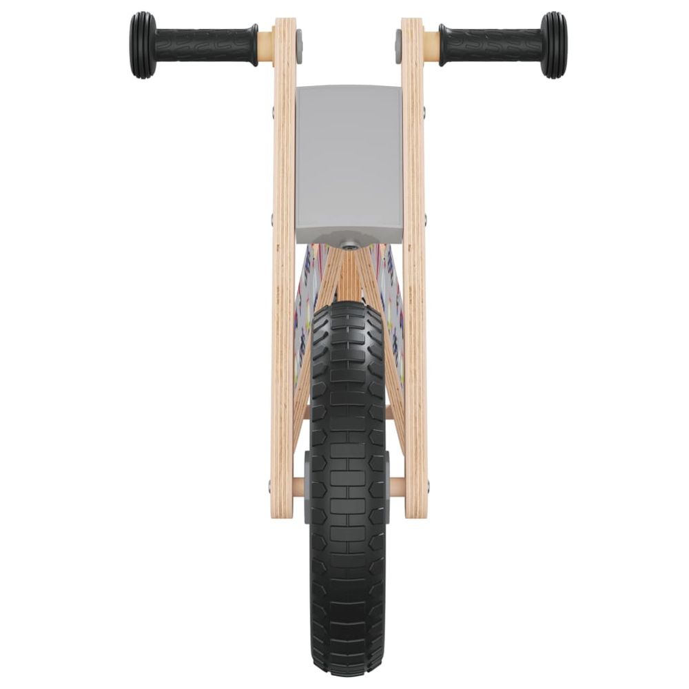 vidaXL Balance Bike for Children Grey Printed - anydaydirect