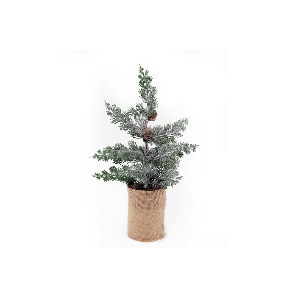 Christmas Tree With Pinecones 40cm - anydaydirect