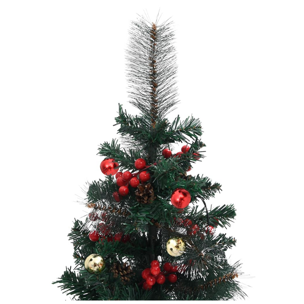 Artificial Pathway Christmas Trees 2 pcs 76 cm PVC - anydaydirect