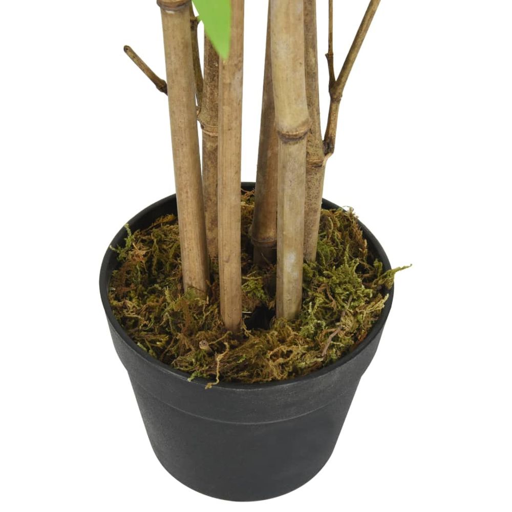 vidaXL Artificial Bamboo Tree 1288 Leaves 180 cm Green - anydaydirect