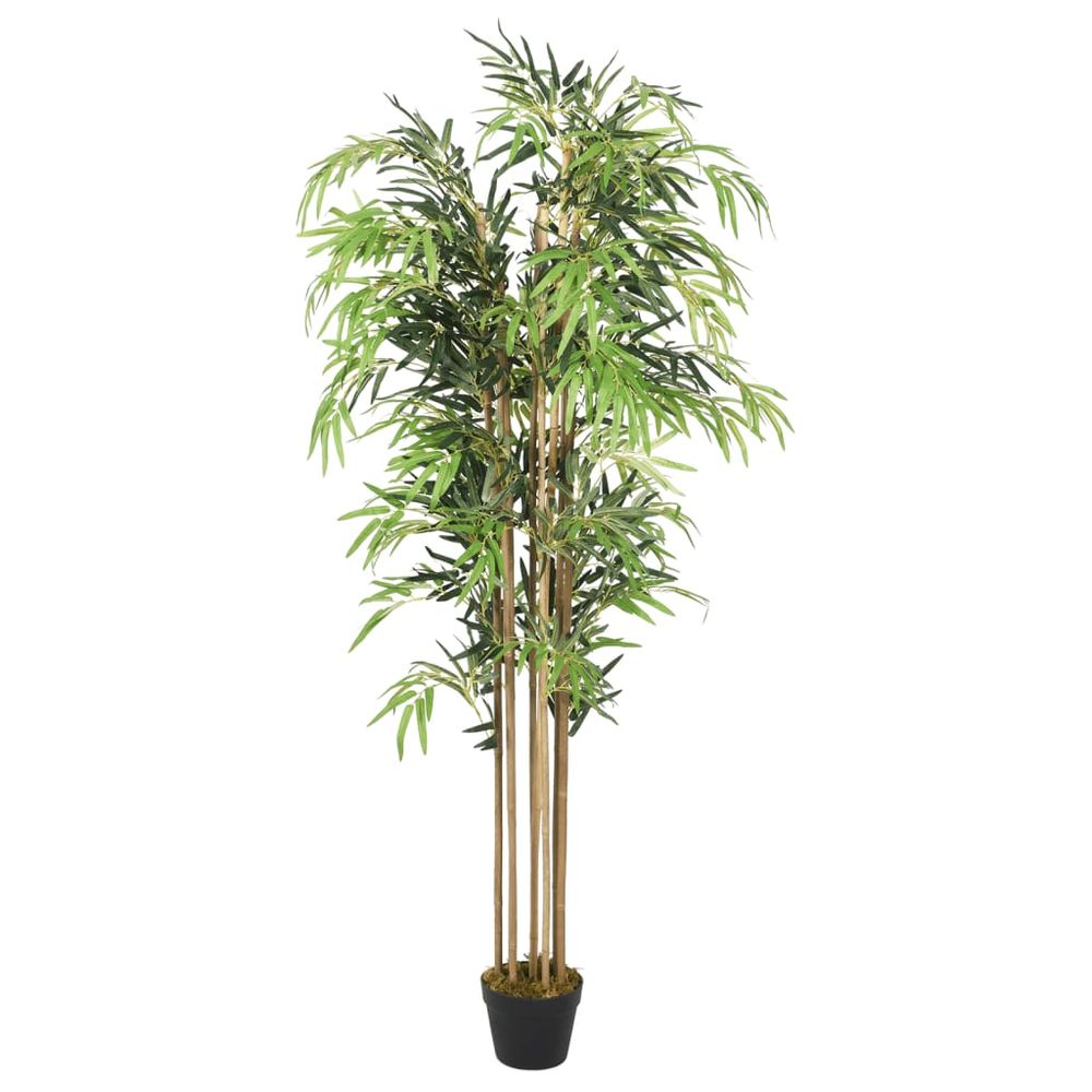 vidaXL Artificial Bamboo Tree 1095 Leaves 150 cm Green - anydaydirect