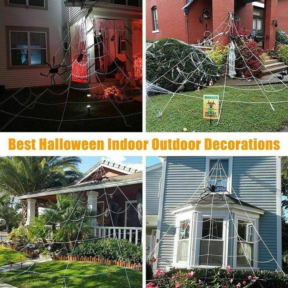 Black Big Halloween Plush Fake Spider Kid Children Toy Home Garden Party D�cor - anydaydirect