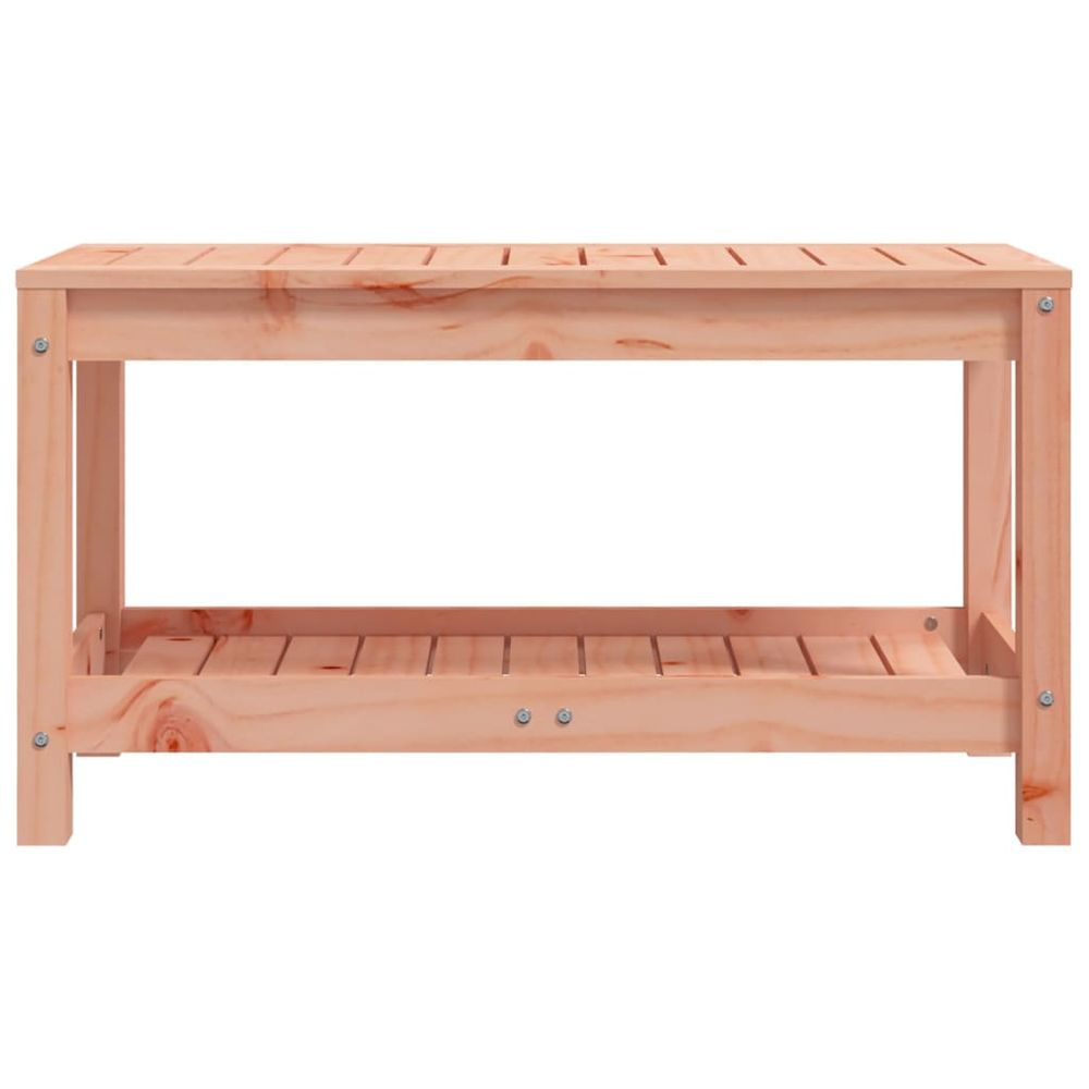 vidaXL Garden Table 82.5x35x45 cm Solid Wood Douglas - anydaydirect
