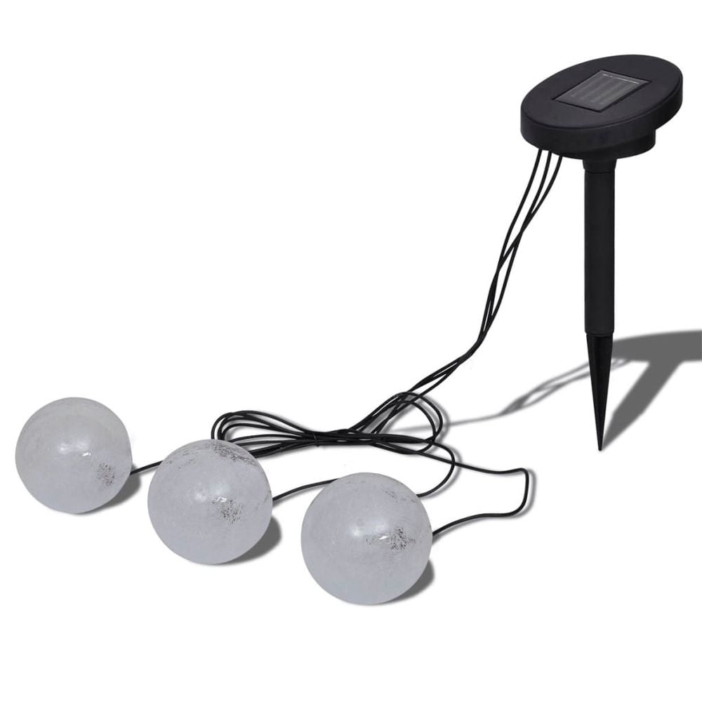 Solar Bowl 3 LED Floating Ball Light for Pond Swimming Pool - anydaydirect