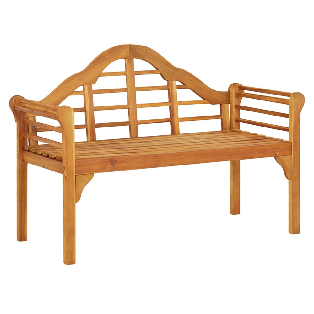 Garden Bench 125 cm Solid Wood Acacia - anydaydirect