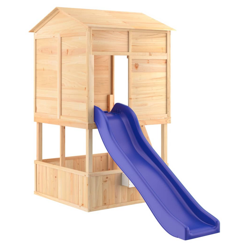 Outdoor Playset Solid Wood Fir - anydaydirect