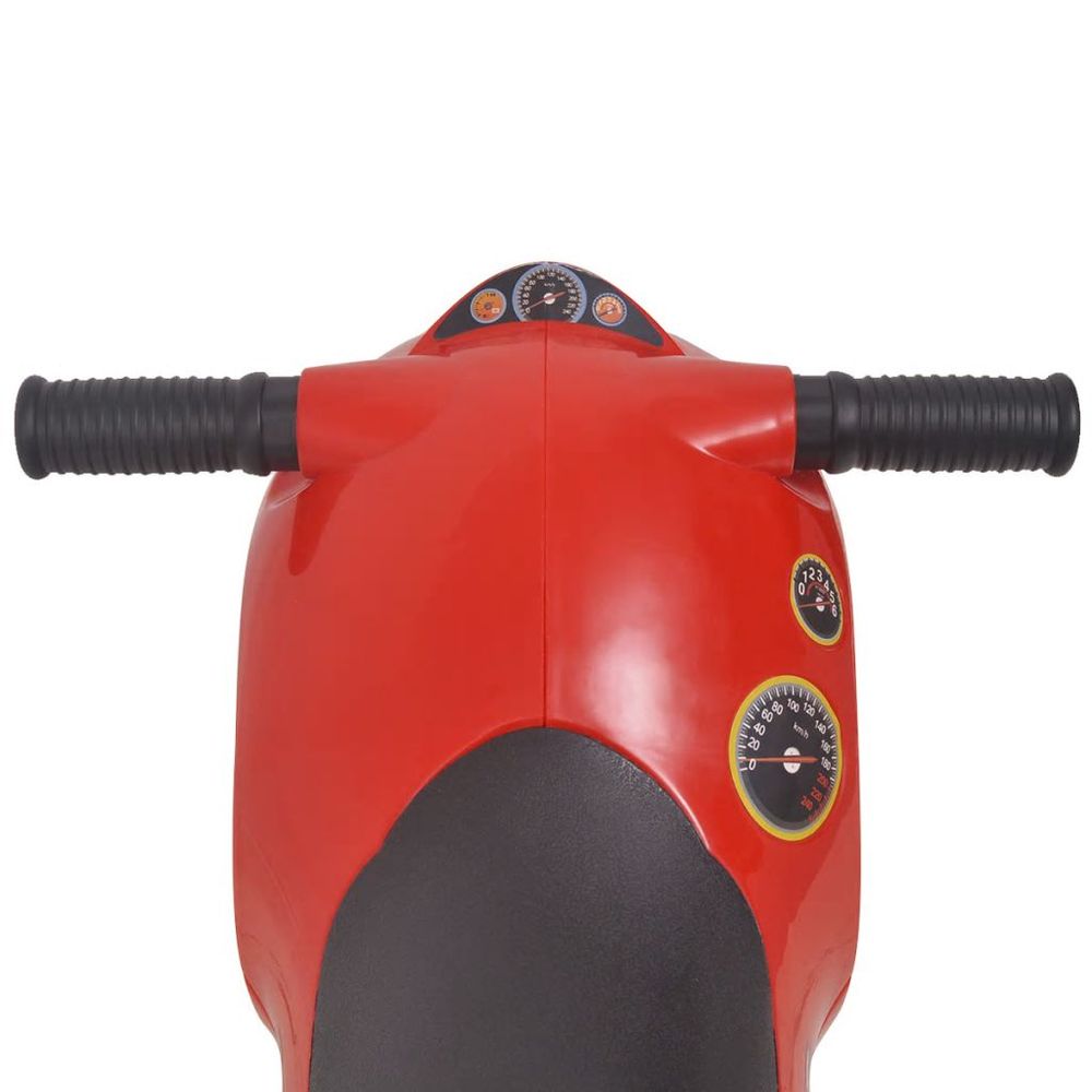 Ride-on Motorcycle Plastic Red - anydaydirect