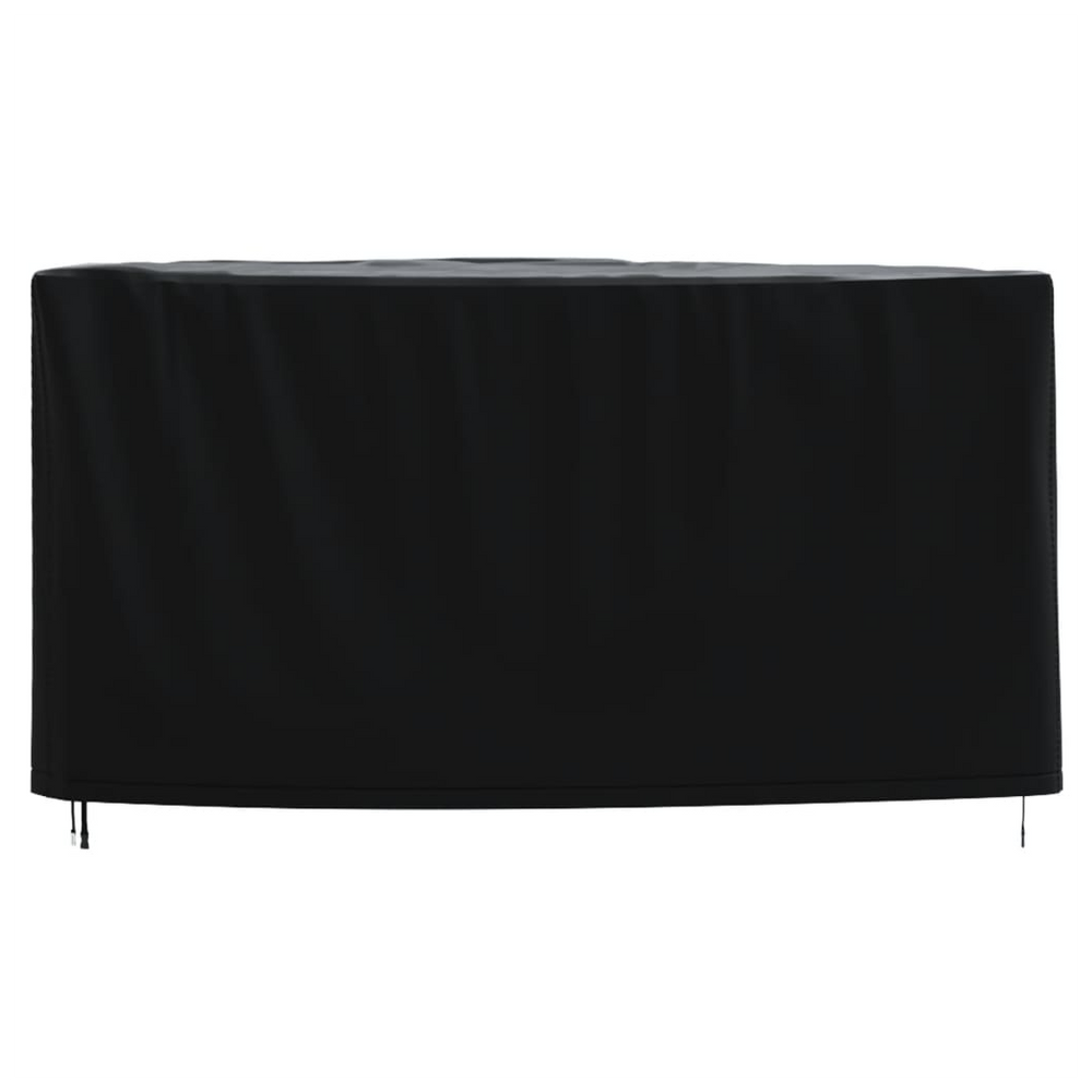 vidaXL Garden Furniture Cover Black 180x140x90 cm Waterproof 420D - anydaydirect