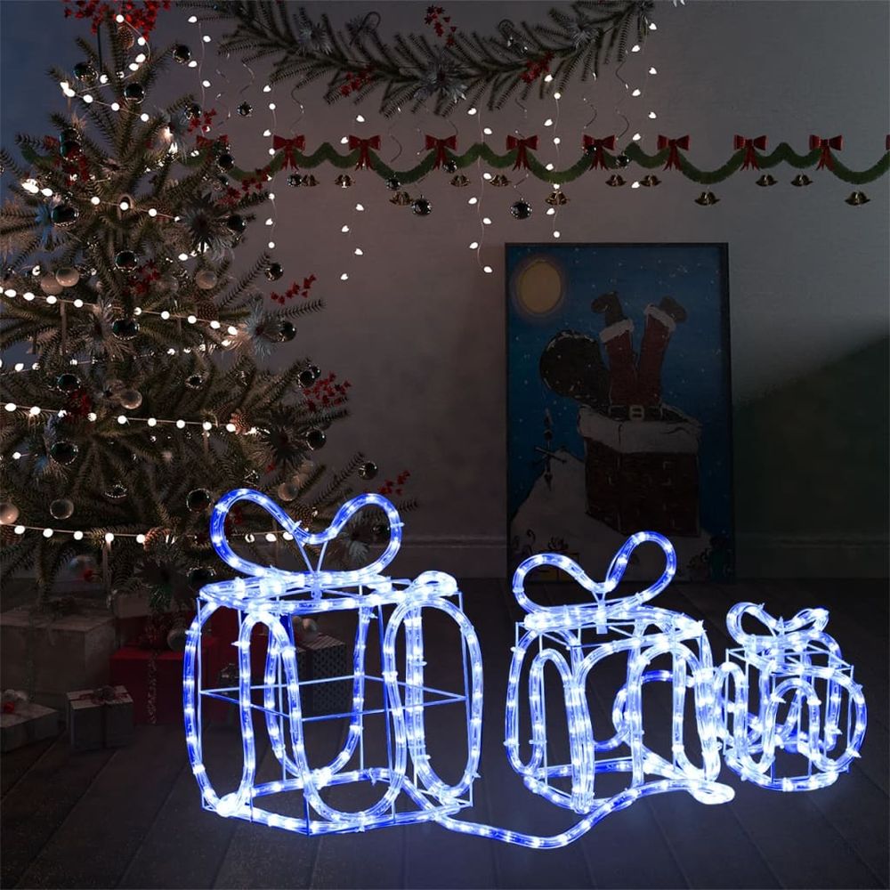 Christmas Decoration Gift Boxes with 180 LEDs Indoor Outdoor - anydaydirect