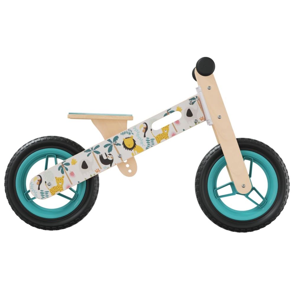 vidaXL Balance Bike for Children Blue Printed - anydaydirect
