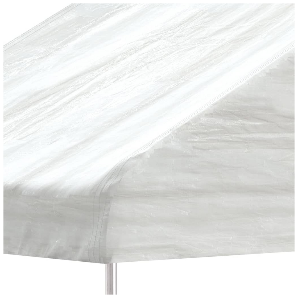 vidaXL Gazebo with Roof White 11.15x4.08x3.22 m Polyethylene - anydaydirect