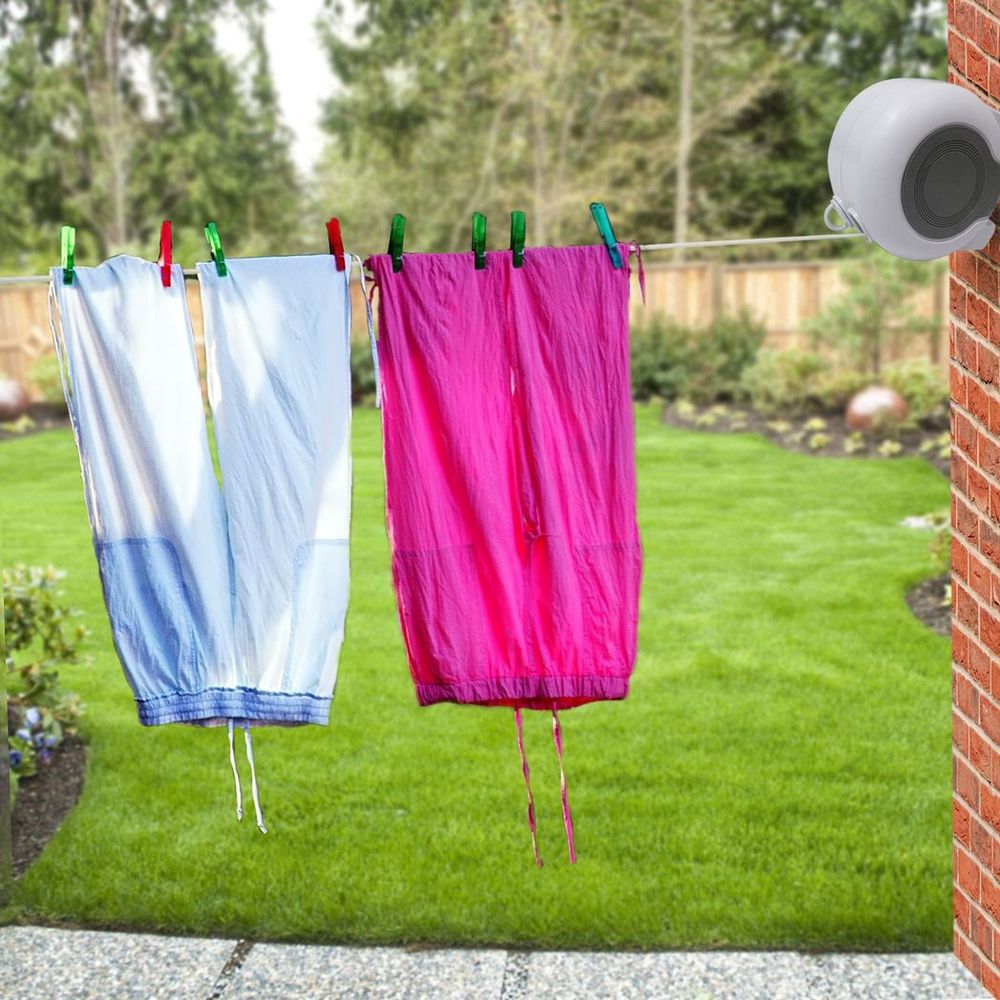 Double Retractable Washing Line 30m | Pukkr - anydaydirect