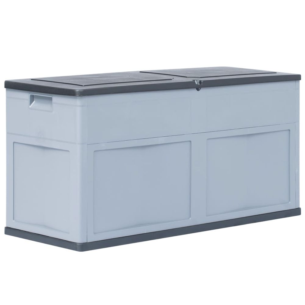 Garden Storage Box 320 L Black - anydaydirect