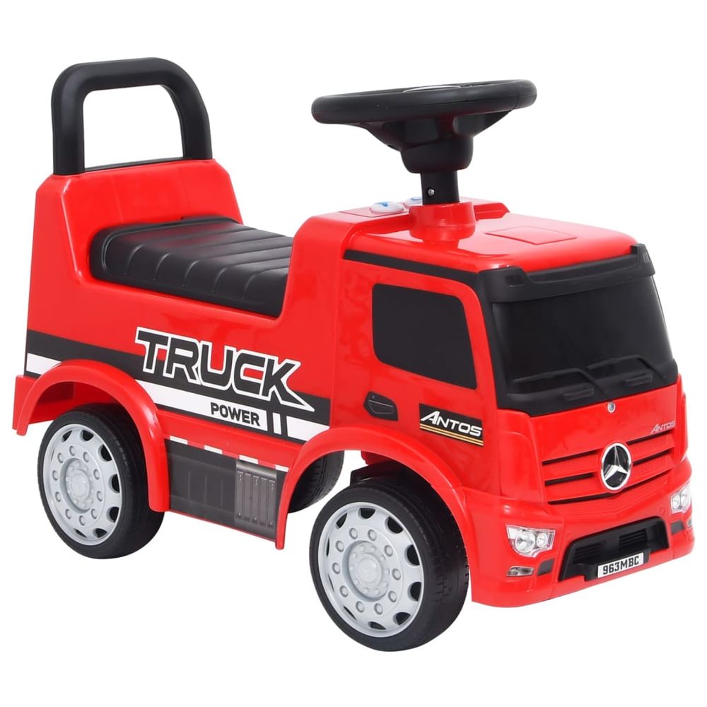 Step Car Mercedes-Benz Truck Red - anydaydirect