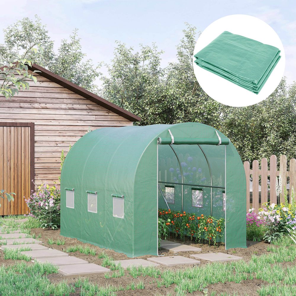 10x7ft Greenhouse Replacement Cover Winter - anydaydirect
