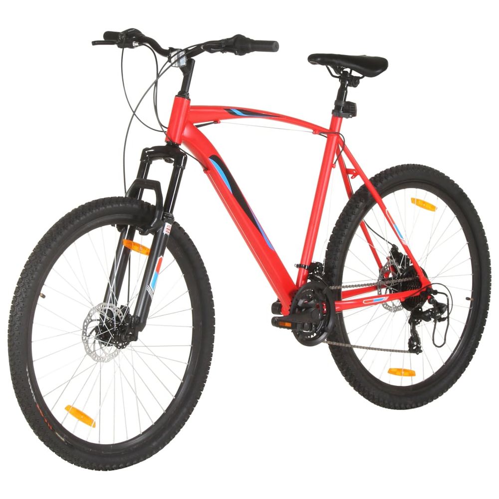 Mountain Bike 21 Speed 29 inch Wheel 53 cm Frame Red - anydaydirect