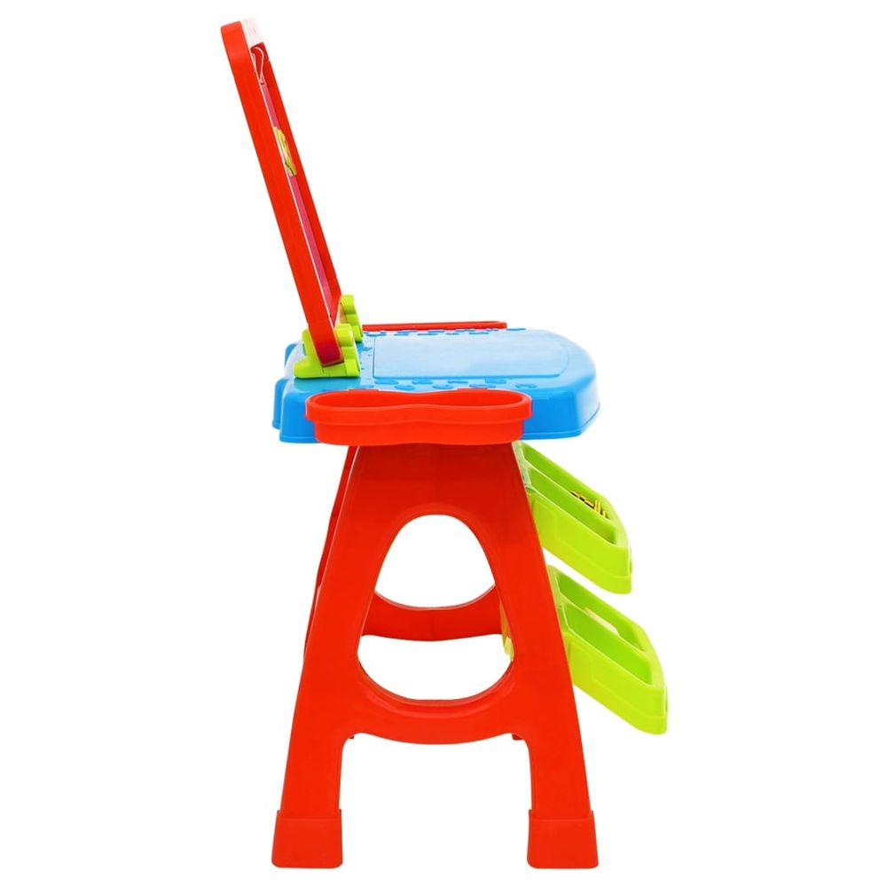 3-1 Children Easel and Learning Desk Play Set - anydaydirect
