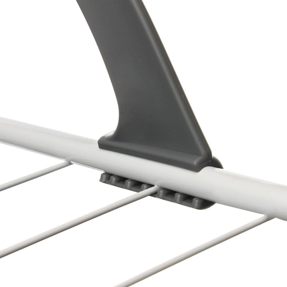 2x GREY Over Radiator Clothes Airer | AS-87846 - anydaydirect