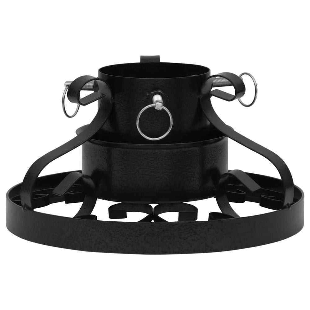 Christmas Tree Stand Black 29x29x15.5 cm - anydaydirect