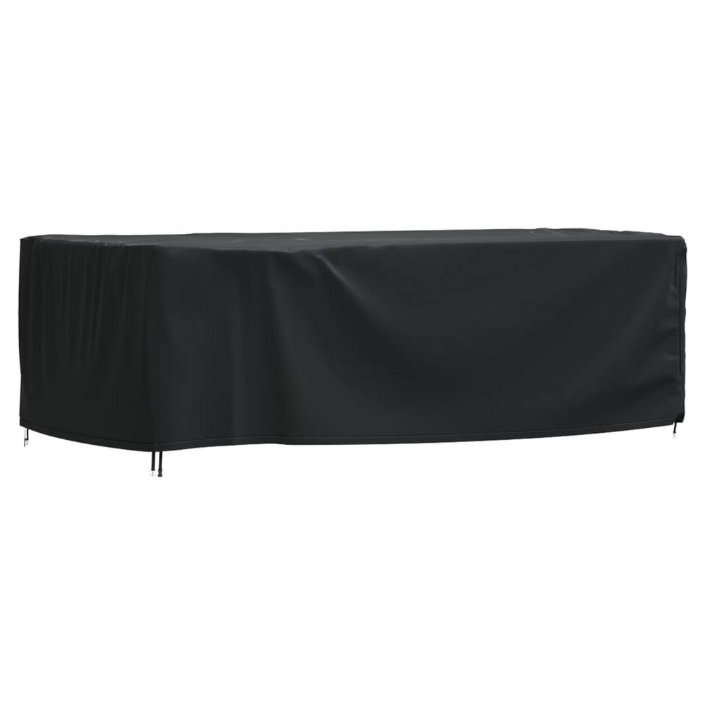 vidaXL Garden Furniture Cover Black 229x113x73 cm Waterproof 420D - anydaydirect