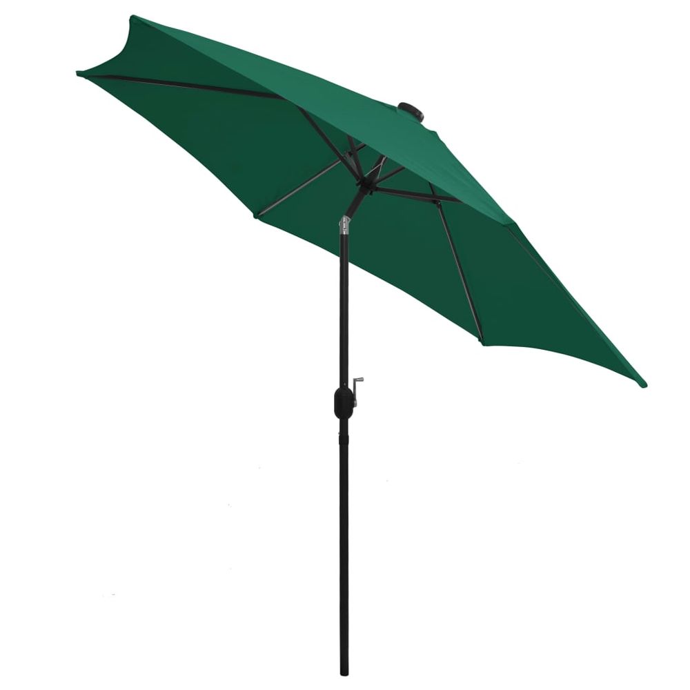 Parasol with LED Lights and Aluminium Pole 300 cm - anydaydirect