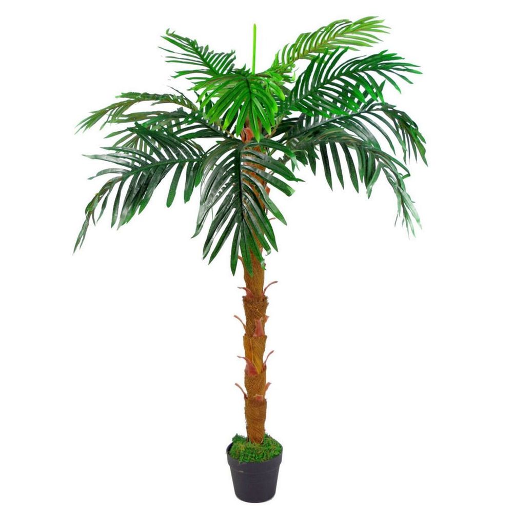 130cm Leaf Design UK Large Realistic Artificial Palm Tree Princess - anydaydirect
